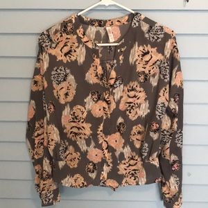 2 for $15/ Silky button down blouse